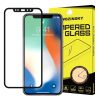 Apple iPhone XS MAX és 11 Pro Max edzett üveg FEKETE TELJES KÉPERNYŐS FULL SCREEN HAJLÍTOTT tempered glass kijelzőfólia kijelzővédő védőfólia karcálló kijelzős