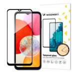   Samsung Galaxy A15 4G/5G karcálló edzett üveg hajlított fekete keretes Tempered Glass kijelzőfólia kijelzővédő fólia kijelző védőfólia edzett SM-A155/SM-A156