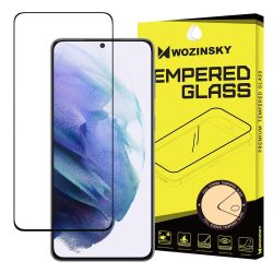 Samsung Galaxy S21 Plus SM-G996 karcálló edzett üveg TELJES KIJELZŐS Tempered Glass kijelzőfólia kijelzővédő fólia kijelző védőfólia eddzett