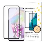   Samsung Galaxy A35 5G karcálló edzett üveg TELJES KÉPERNYŐS FEKETE Tempered Glass kijelzőfólia kijelzővédő fólia kijelző védőfólia edzett SM-A556