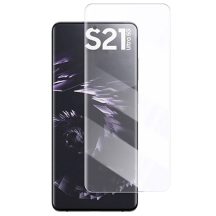   Samsung Galaxy S21 Ultra SM-G998 karcálló edzett üveg HAJLÍTOTT TELJES KIJELZŐS Tempered Glass kijelzőfólia kijelzővédő fólia kijelző védőfólia eddzett