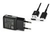 Samsung gyári USB hálózati töltő adapter + USB - USB Type-C kábel - 10W - EP-TA200EBE + EP-DG970 Type-C - fekete ECO csomaglás) Samsung gyári USB hálózati töltő adapter + USB - USB Type-C kábel - 10W - EP-TA200EBE + EP-DG970 Type-C - fekete ECO csomaglás)