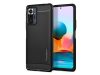 Xiaomi Redmi Note 10 Pro ütésálló hátlap - Spigen Rugged Armor - fekete Xiaomi Redmi Note 10 Pro ütésálló hátlap - Spigen Rugged Armor - fekete