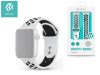Apple Watch lyukacsos sport szíj - Devia Deluxe Series Sport2 Band - 38/40/41 mm- fehér/fekete Apple Watch lyukacsos sport szíj - Devia Deluxe Series Sport2 Band - 38/40/41 mm- fehér/fekete