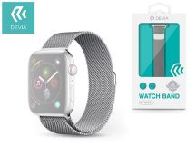   Apple Watch fém szíj - Devia Elegant Series Milanese Loop - 38/40/41 mm - ezüst