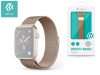 Apple Watch fém szíj - Devia Elegant Series Milanese Loop - 42/44/45/49 mm - arany Apple Watch fém szíj - Devia Elegant Series Milanese Loop - 42/44/45/49 mm - arany
