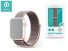 Apple Watch szövet sport szíj - Devia Deluxe Series Sport3 Band - 38/40/41 mm - pink sand Apple Watch szövet sport szíj - Devia Deluxe Series Sport3 Band - 38/40/41 mm - pink sand