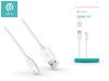 Devia USB - USB Type-C adat- és töltőkábel 1 m-es vezetékkel - Devia Kintone USBType-C Cable - fehér Devia USB - USB Type-C adat- és töltőkábel 1 m-es vezetékkel - Devia Kintone USBType-C Cable - fehér