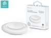 Devia Qi univerzális vezeték nélküli töltő állomás - 15W - Devia Allen Series V3Ultra-Thin Wireless Charger - fehér Devia Qi univerzális vezeték nélküli töltő állomás - 15W - Devia Allen Series V3Ultra-Thin Wireless Charger - fehér