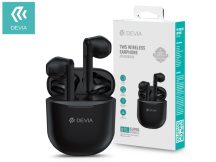   Devia TWS Bluetooth sztereó headset v5.0 + töltőtok - Devia Joy A10 Series True Wireless Earphones with Charging Case - fekete