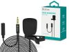 Devia vezetékes influenszer mikrofon - 3,5 mm jack - Devia Smart Series Wired Microphone - fekete Devia vezetékes influenszer mikrofon - 3,5 mm jack - Devia Smart Series Wired Microphone - fekete