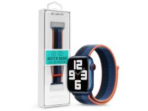   Apple Watch szövet sport szíj - Devia Nylon Woven Braided Adjustable two-tone   Watch Loop - 42/44/45/49 mm - pinch feather