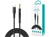 Devia 3,5 mm jack - Type-C audio kábel 1 m-es vezetékkel - Devia Series iPure AUX Audio Cable - fekete Devia 3,5 mm jack - Type-C audio kábel 1 m-es vezetékkel - Devia Series iPure AUX Audio Cable - fekete