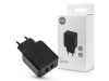 Setty 2xUSB hálózati töltő adapter - 12W - Setty USB Wall Charger - fekete Setty 2xUSB hálózati töltő adapter - 12W - Setty USB Wall Charger - fekete