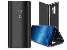   Samsung SM-S911 Galaxy S23 oldalra nyíló tok - Smart Clear View Flip - fekete