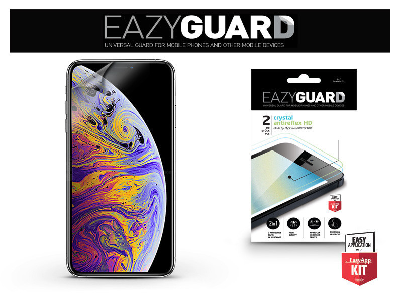 Apple iPhone XS Max/11 Pro Max képernyővédő fólia - 2 db/csomag (Crystal/Antireflex HD) Apple iPhone XS Max/11 Pro Max képernyővédő fólia - 2 db/csomag (Crystal/Antireflex HD)
