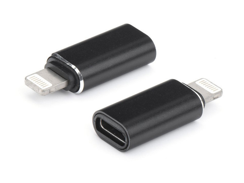 Lightning - USB Type-C adapter - fekete Lightning - USB Type-C adapter - fekete